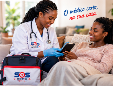 Atendimento SOS Doctor ao domicílio